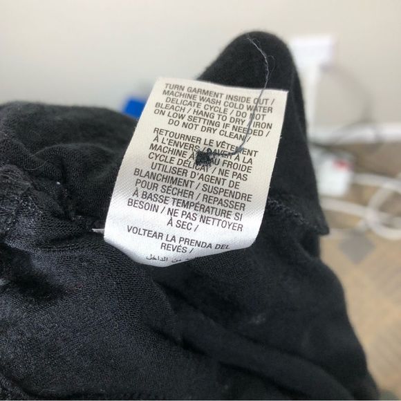 4/$45 Black White Short Sleeve Wednesday Addams Shirt Small - Picture 7 of 8